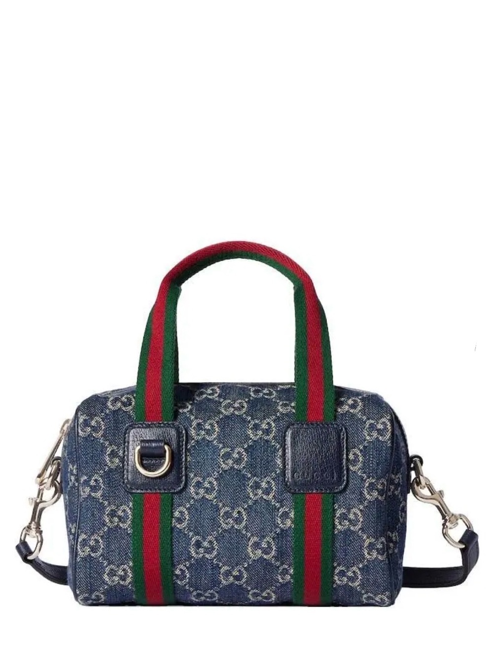 NEW ❤️Gucci💚 Mini GG Handbag in Blue & White GG Denim